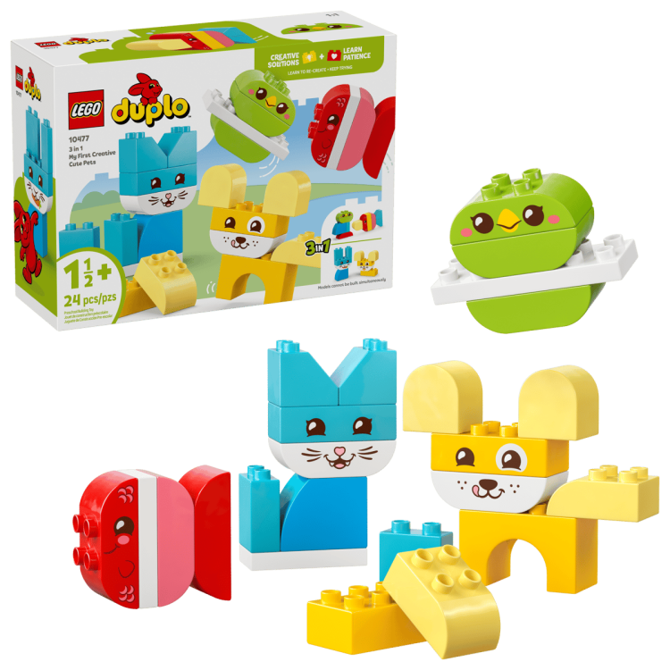 LEGO Duplo – Roztomilí maznáčikovia 3v1 10477 LEGO Duplo – Roztomilí maznáčikovia 3v1 10477